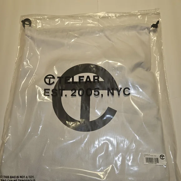 Telfar- Medium Denim Shopper - Blue - Picture 9 of 16